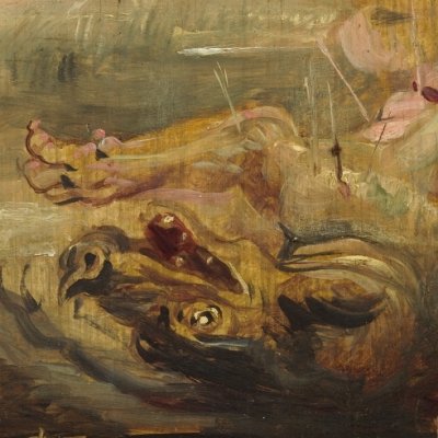 Apollon triomphe du serpent Python (Cycle de la Torre della Parada) - Rubens