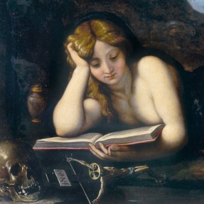 Marie Madeleine dans le désert (la Lectrice) - C. Allori d’après le Corrège