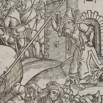 Prophétie de Laocoon (Énéide, Strasbourg, 1502) - J. Grüninger > S. Brant
