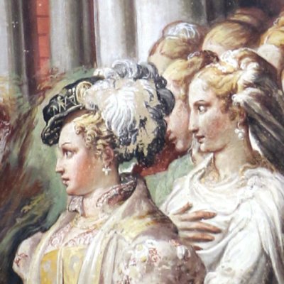 Roger reaches Alcine's palace - Niccolo dell'Abate