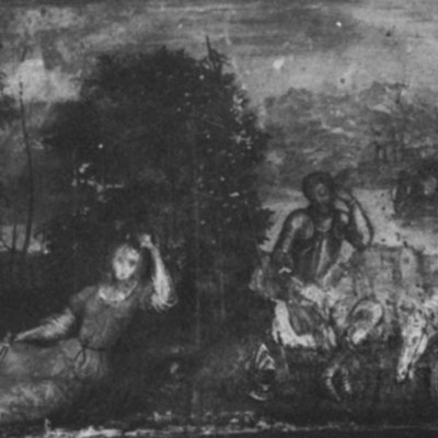 Angélique et Sacripant (fresques de l’Arioste à Chiusa di Pesio) - Pietro Dolce
