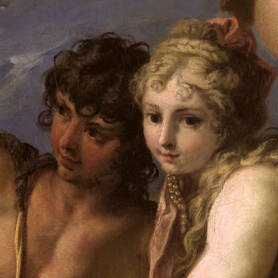 Angélique and Médor - Sebastiano Ricci