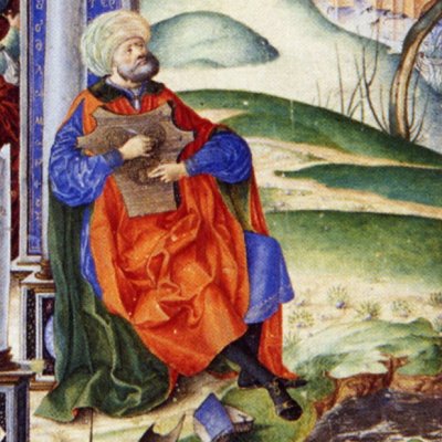 David joue de la harpe (Bréviaire d’Ercole I d’Este) - Matteo da Milano