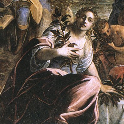 La récolte de la manne (version de San Giorgio Maggiore) - Tintoret