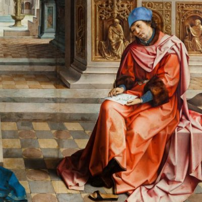 Saint Luc peignant la Vierge (version de Prague) - Jan Gossaert