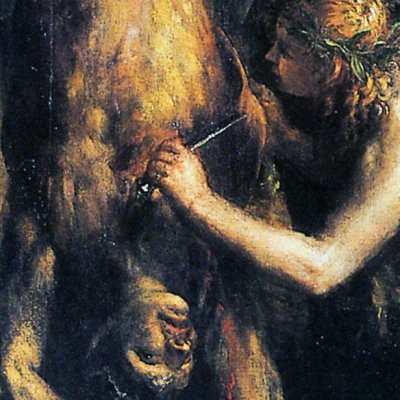 Le supplice de Marsyas - Titien