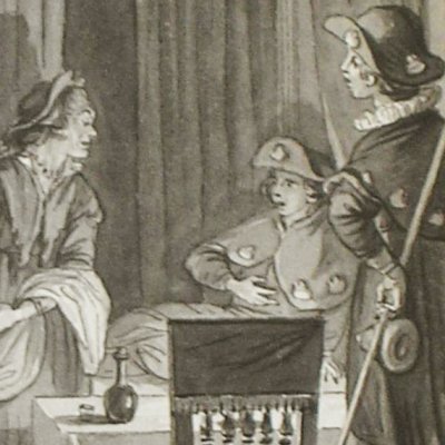 Ponce de Léon (Drawings for the Cabinet des Fées) - Marillier