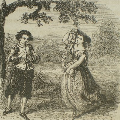 Le Rameau d'or. Sans-Pair and Brillante bergers - (Fairy Tales, Garnier)