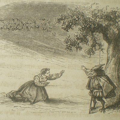 Le Nain jaune. La menace des lions-dragons (Contes des fées, Garnier, 1872)