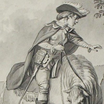 Le Chevalier Fortuné (Dessins pour le Cabinet des Fées) - Marillier