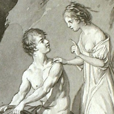 Le Prince Marcassin (Drawings for the Cabinet des Fées) - Marillier