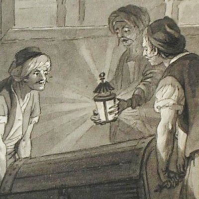 1001 nuits. Histoire de Ganem (Dessins pour le Cabinet des Fées) - Marillier
