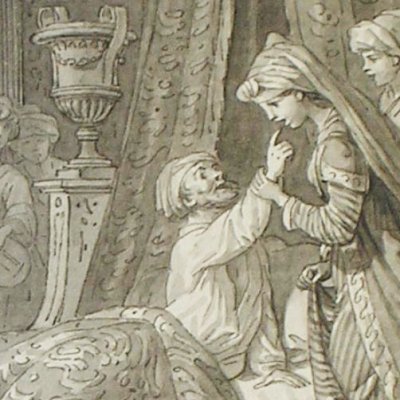 1001 nuits. Le Dormeur éveillé (Dessins pour le Cabinet des Fées) - Marillier