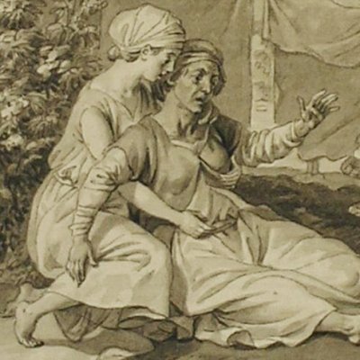 1001 jours. Les 2 frères génies (Dessins pour le Cabinet des Fées) - Marillier