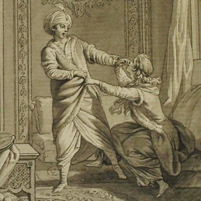 La sultane de Perse. Contes turcs (Dessins pour le Cabinet des Fées) - Marillier