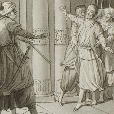 1001 quarts d’heure. Schems-Eddin (Dessins pour le Cabinet des Fées) - Marillier