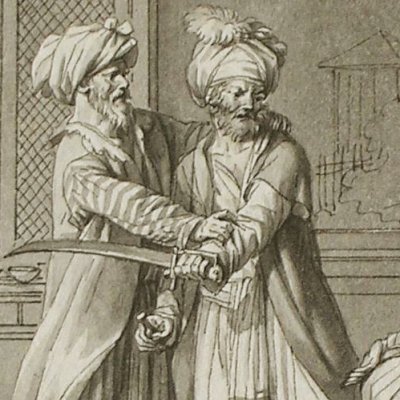 1001 quarts d’heure. Bagdedin (Dessins pour le Cabinet des Fées) - Marillier