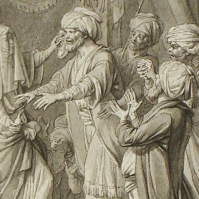 1001 quarts d’heure. Abubeker (Dess. pour le Cabinet des Fées) - Marillier