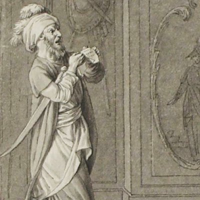 Les sultanes de Guzarate. Karabag (Dessins pour le Cabinet des Fées) - Marillier
