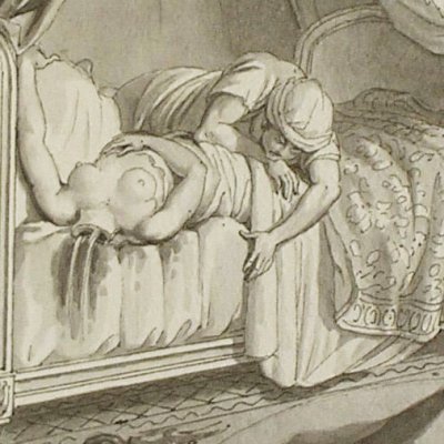 Histoire de Naerdan & de Guzulbak (Dessins pour le Cabinet des Fées) - Marillier