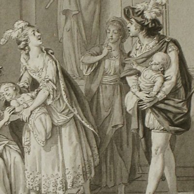 La Reine Fantasque (Drawings for the Cabinet des Fées) - Marillier