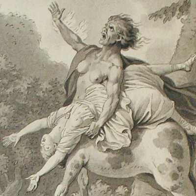 5ème veillée de Thessalie. Hermiphile (Dessins Cabinet des Fées) - Marillier