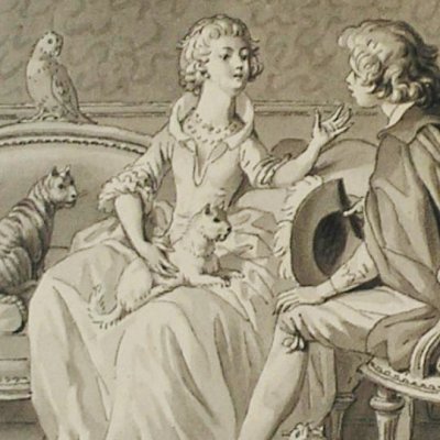 Don Sylvio de Rosalva. 3, chap. 4 (Dessins pour le Cabinet des Fées) - Marillier