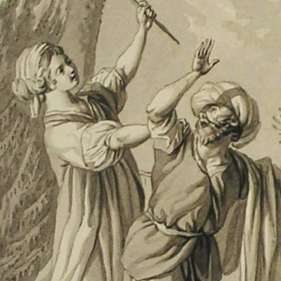 Histoire de Xaïloun (Drawings for the Cabinet des Fées) - Marillier