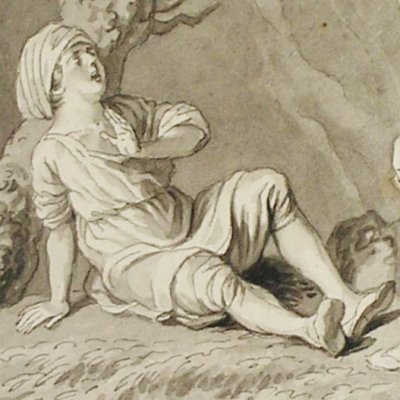 Histoire du Maugraby (Drawings for the Cabinet des Fées) - Marillier