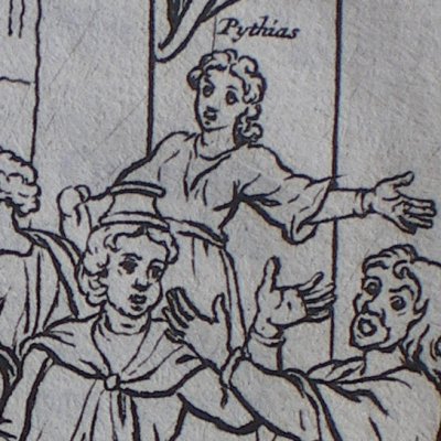 L’Eunuque, acte III, scène 2 (Térence, trad. Dacier, 1717) - Picart