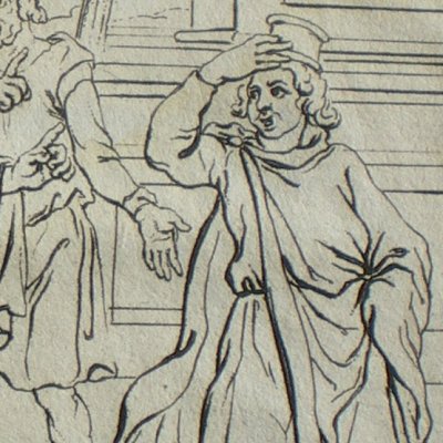L’Eunuque, acte V, scène 10 (Térence, trad. Dacier, 1717) - Picart