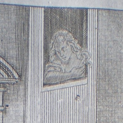 L’âne d’or, livre 2. Lucius tue trois faux voleurs (J. F. Bastien, 1787)