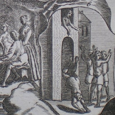 L’âne d’or, livre 4. La grotte des voleurs (J. F. Bastien, 1787)