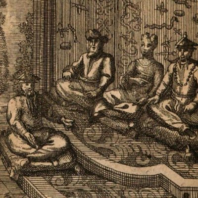 Frontispice (Gueullette, Contes chinois, 1728)