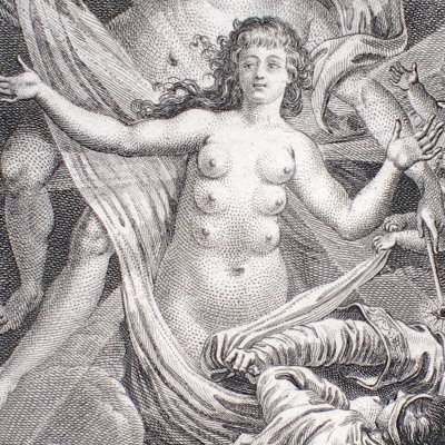 Frontispice. Aeneadum genetrix… (Lucrèce, trad. Lagrange, 1795)