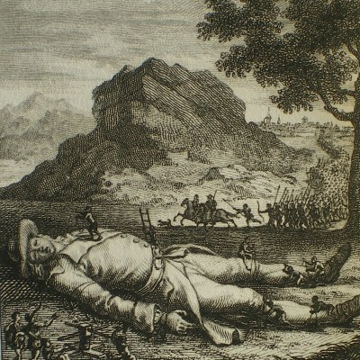 Voyage à Lilliput. Le Réveil de Gulliver (Voyages de Gulliver, 1797)