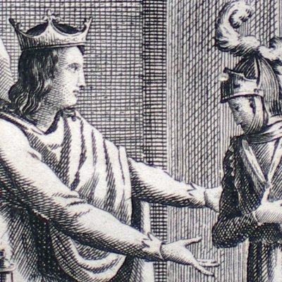  Saint Louis accueille le duc de Savoie (Beautés de l’histoire de la Savoie…, 1818)