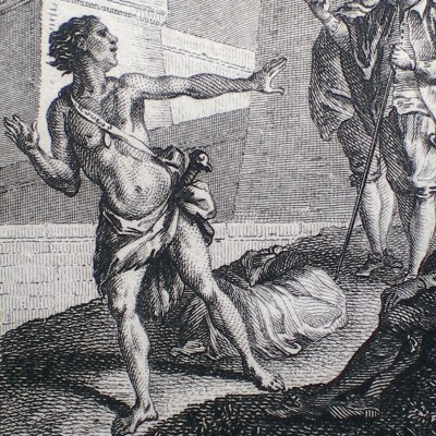 Discours sur l’origine de l’inégalité (Rousseau, Bozerian, 1801) - Marillier