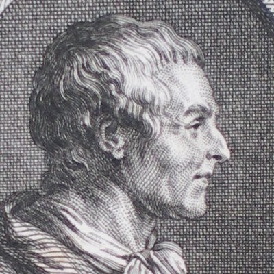 Portrait de Rousseau (Rousseau, éd. Bozerian T2, 1801)