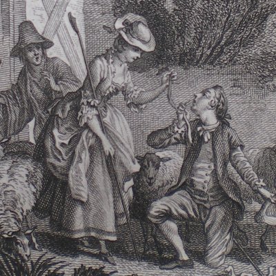 Le Devin du village (Rousseau, éd. Bozerian T12, 1801) - Marillier