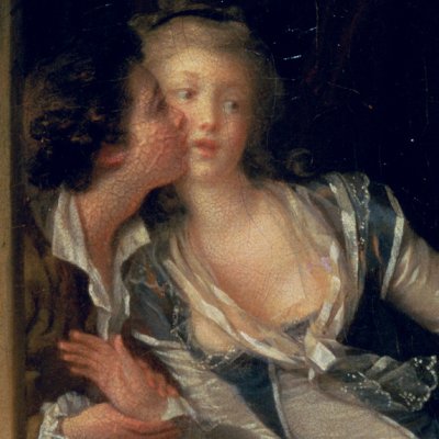 Le baiser à la dérobée - Fragonard