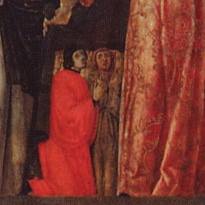 Vierge de Miséricorde (Polyptique de St Vincent Ferrier & St Roch) - A da Murano