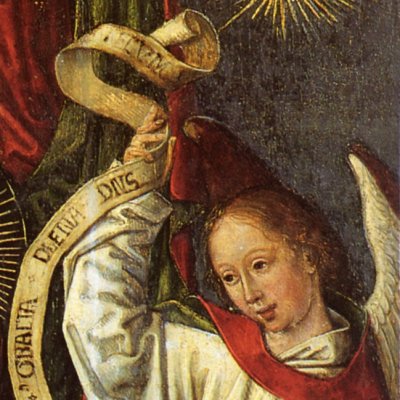 Annonciation du Maître au brocart d’or