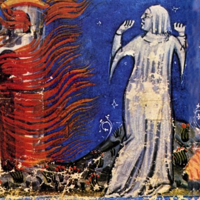L’incendie de Sodome (Bible de Naples)