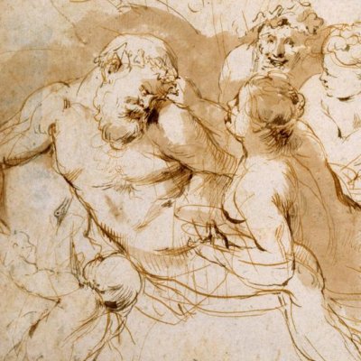 Silène, Églé et autres figures - Rubens