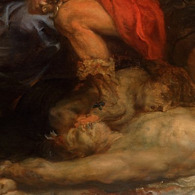 Un héros couronné par la victoire - Rubens