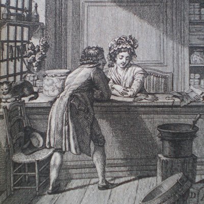 Fig. 3 (Sterne, Voyage sentimental, Didot 1801)