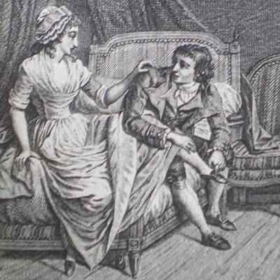 Fig. 5 (Sterne, Voyage sentimental, Didot 1801)