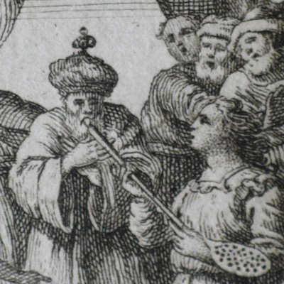 Frontispice, Les noces de Tanzaï (Crébillon, Tanzaï & Néadarné, éd. 1740)