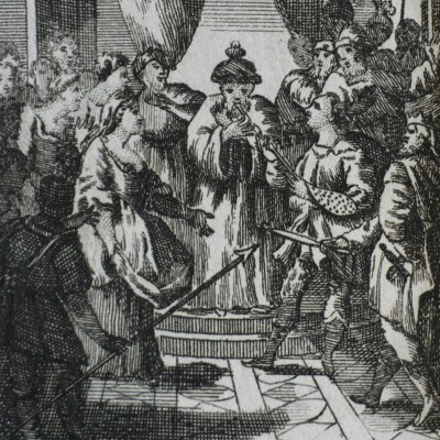  Frontispice, Les noces de Tanzaï (Crébillon, Tanzaï & Néadarné, éd. 1758)